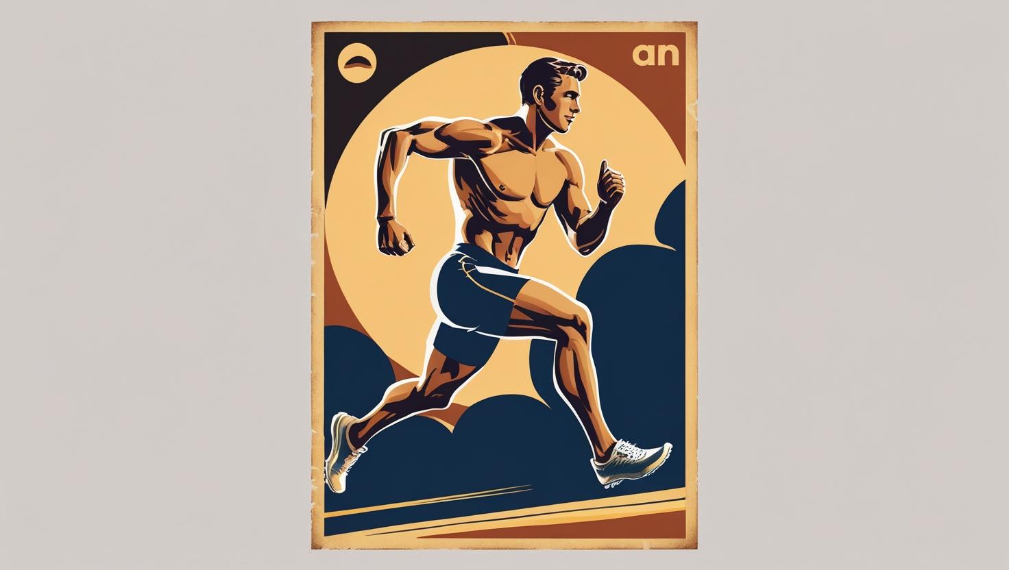 ランニング哲学をイメージした画像